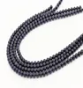 Wholesale natural gemstone loose beads dark blue sand round stone glidstone beads for jewelry making