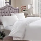 hotel white cotton duvet cover sets with good hand feeling