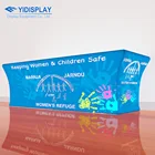 Good Quality Factory Directly 8" LED Backlit UV Print Rectangular Table Cloth