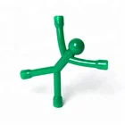 10pcs Magnetic Q-Man Toy Children Kids Toy Cute Transparent Fridge Magnet Men Q-Man