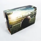 Custom Branded Low 50 MOQ 37mm Lens 3D Virtual Reality Google Cardboard Reader Viewer