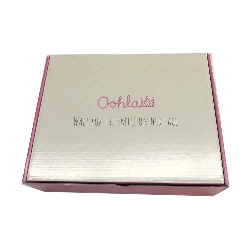 customize paper corrugated box gifts box flower box for packing