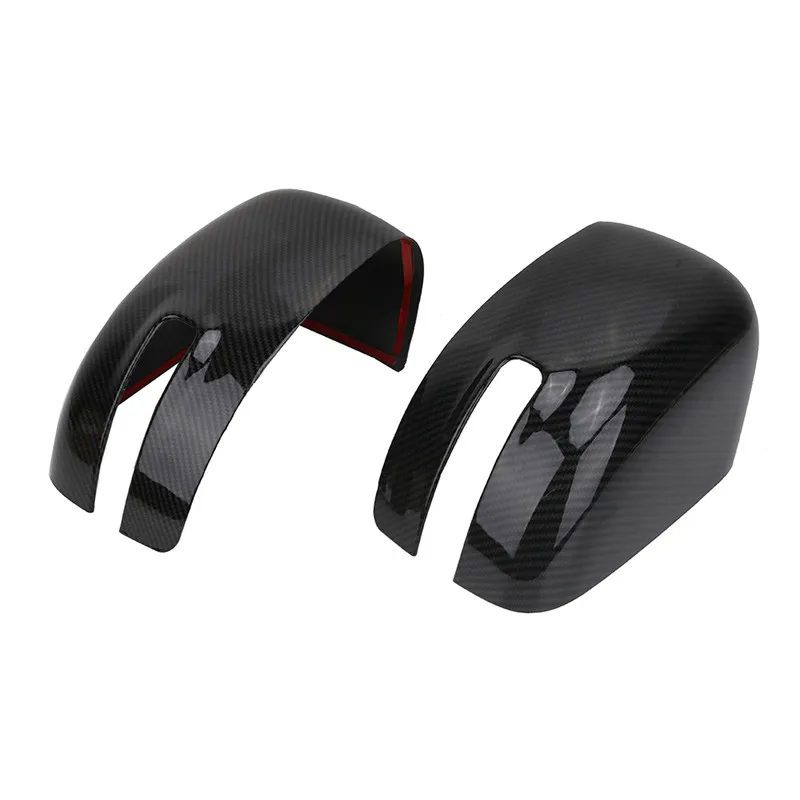 WISENGEAR Side Car Rearview Side Mirror Cover For Jeep Renegade 2015 2016 2017 Accessories Auto Rear View Mirror Overlays Carbon Black (9)