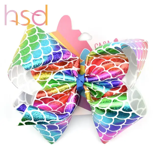 Fashion Accessories purple soild grosgrain ribbon Hair Bow