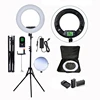 LCD Studio Lightings 3200-5600K Dimmable 4800LM 18 Inch 96W LED Makeup Ring Light For Phone