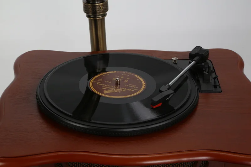 Kellogg acoustic phonograph record player manufacturer vinyl machine retro wooden crafts national shipping