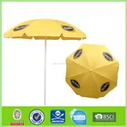 Big umbrella with tilt cheap polyester beach umbrella L-b151