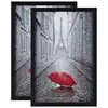 A1 A2 A3 A4 A5 A6 cheap customize wood photo poster frame with mount artwork black 11x17 picture frame
