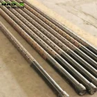 Water well drilling tube carbon steel Straight In Line Pattern Perforated Metal Pipe