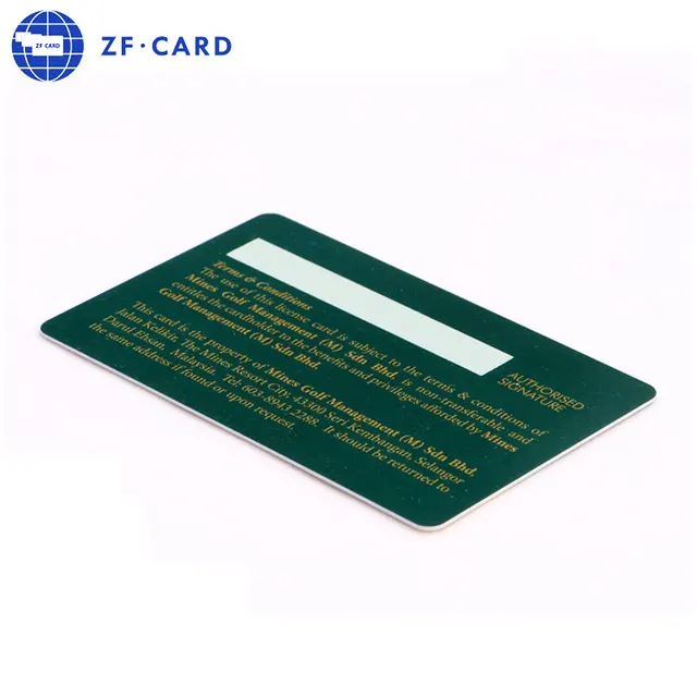 plastic loyalty card