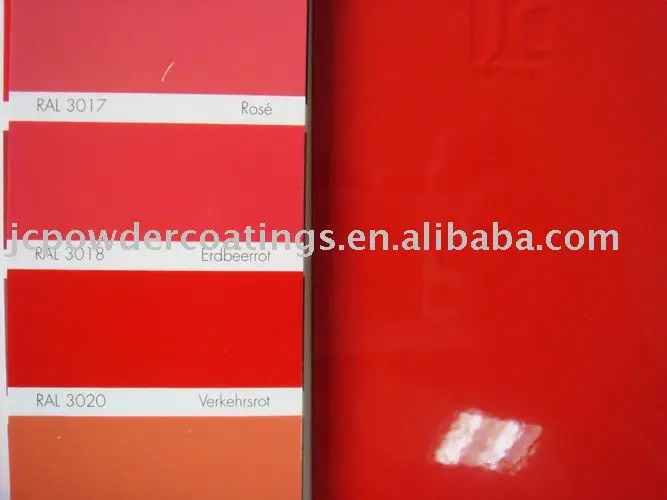 ral3020 red powder paint