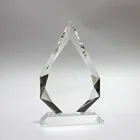K9 Optical Crystal Customized Logo For Awards Crystal