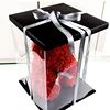 Food Grade Wedding Favor PVC/PET Clear Plastic Sweet Cake Transparent Gift Box