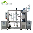 Pilot Production Stock Available YMD-100 Glass 4 inch Short Path Wiped Film Molecular Distillation