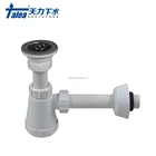 Bathroom Basin Drain Strainer Waste 1.5inch Basin Drain Pipe Drainage Kit