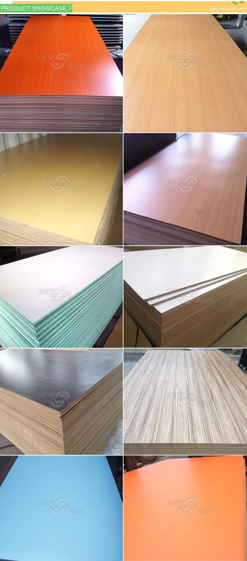 Sgs、fsc認証メラミン直面mdf/合板/ベニヤmdf 問屋・仕入れ・卸・卸売り