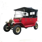 vintage 4 seats mini electric model T car