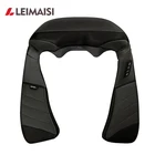 Electric Shiatsu Kneading Neck Shoulder Back Body Massager belt with Heat for Home Office Car