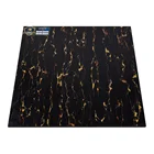 Black Gold Marble Floor Full Glazed Polished Tiles