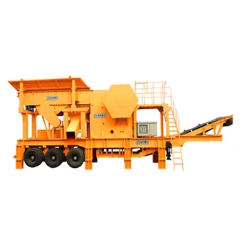 With CE movable type stone crusher plant on sale