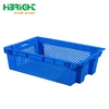 hot sale stack and nest plastic vegetable and fruit crate