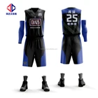 Latest design 100% polyester basketball uniform
