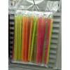 thick plastic flexible drinking straw with spoon,plastic Spoon Straws