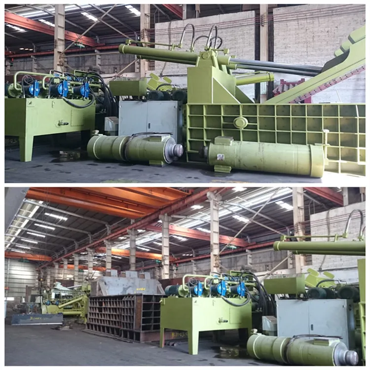 400t Hydraulic Press Baling Machine Used Scrap Metal Chip Compactor