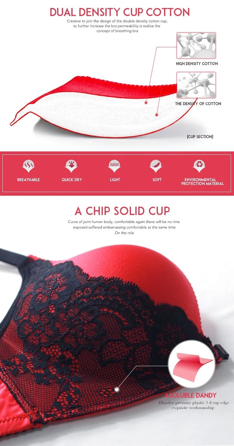 New Design Bra Set Push up Bra With High Quality