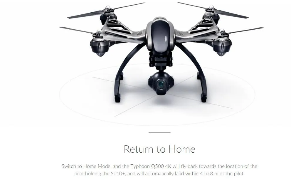 Original Yuneec Typhoon Q500 Quadcopter Drones 4k Fpv Quadcopter Rc