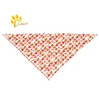 Fashion Print Dog Bandana Collar Dog Accessories Custom Wholesale