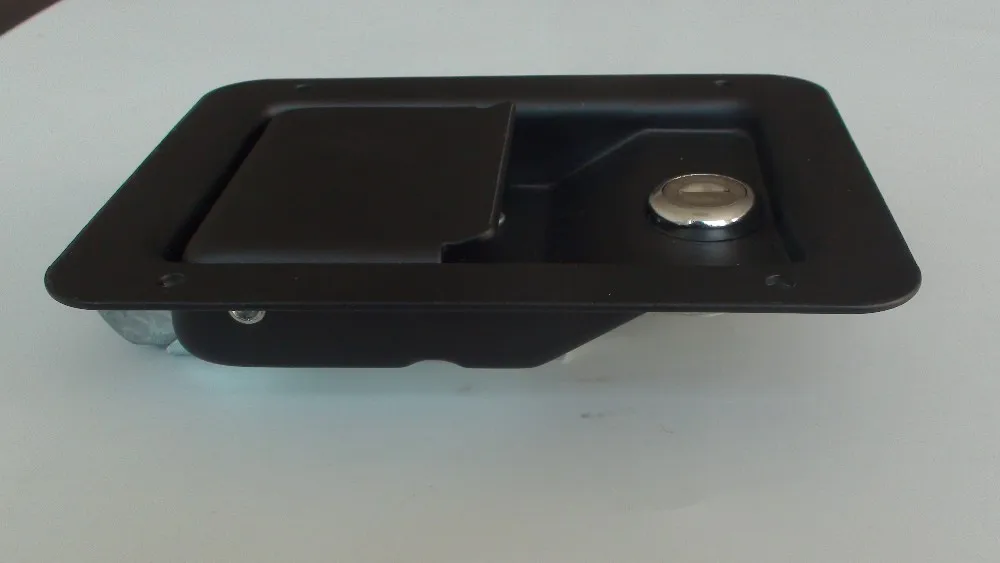 Paddle Latch Door Handle Pivot Pawl Truck Box Trailer Latch With Key