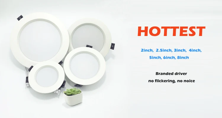 CE LVD EMC RoHS approved surface downlight 5inch smd2835 modern 18w led down light