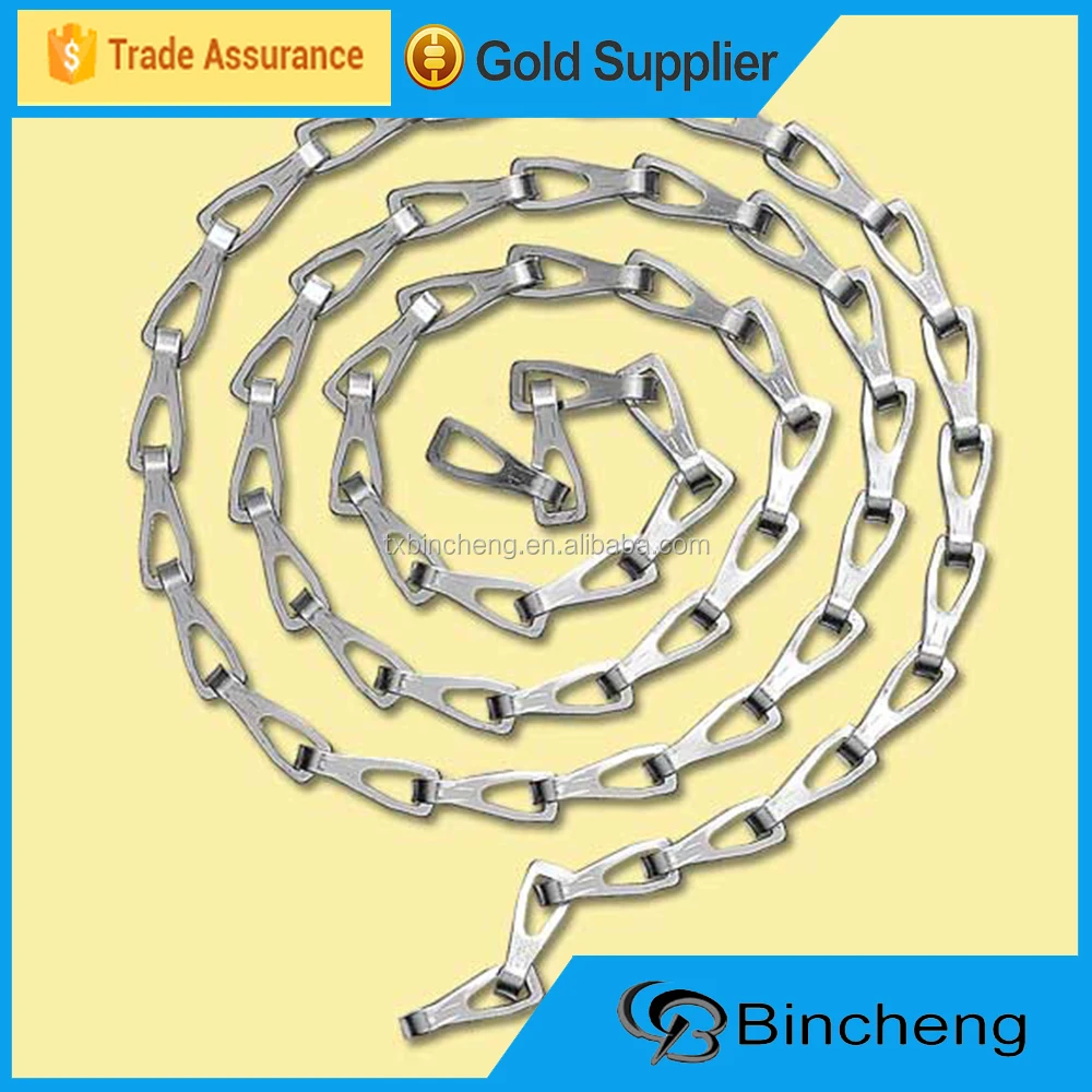 gold plated steel sash chain safety chain