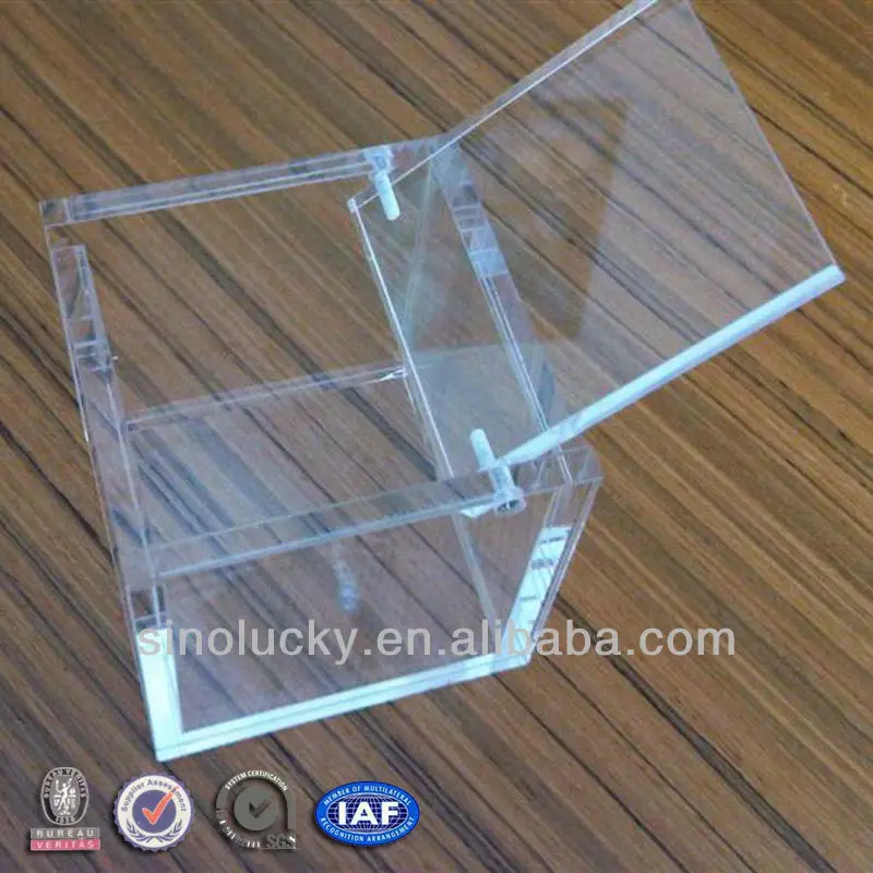 Clear Acrylic Box With Lid Cover For Display Buy Clear Acrylic