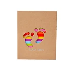 Michaels Factory Audit Love Baby Adhesive Wood Cover A5 Size Mini Plastic Sheets Photo Album