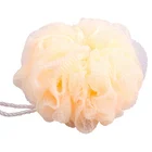 top quality assorted color gentle christmas sponge shower pouf