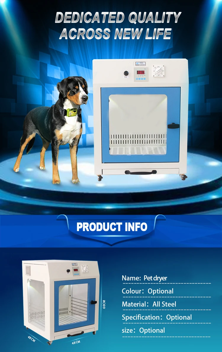 Grooming Dog Cat Care Room Dryer Pet Dry Room Customized Size