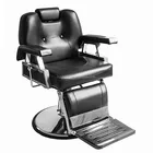 hot sale barber chair;beauty salon chair with modern design;black salon furniture