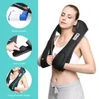 Rechargeable shiatsu back and neck shoulder massager relaxer with heat machine