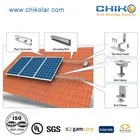 Solar panel mounting brackets for tile rooftop
