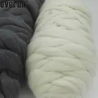 in stock giant super chunky knitted merino wool bulk hand knitting of throw blanket yarn