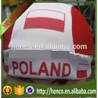 Poland fan german bandana german pirate hat for EURO 2016