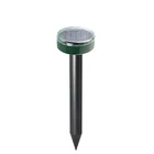 Small Ultrasonic Garden Lawn Solar Mice Pest Reject Round Trap Repeller