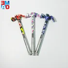 Flower printed multi 6 pcs in 1 small gift hammer with screwdrivers