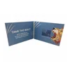 Customized 2.8 Inch Paper Business Brochure Lcd Greeting Video Card