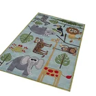 Custom Kids Room Cartoon Play Animal Print Rugs Floor Mats
