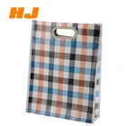 Wholesale logo printed foldable non woven bag with die cut handle