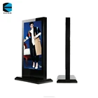 Outdoor Advertising EKAA 55 Inch Professional Manufacturer 1080P Waterproof Lcd Player Touch Screen Kiosk Totem Display