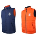 Outer Wear Sports Vest Mans Quilted Reversible Vest Mens Sports Puffy Vest Winter Padded Vest